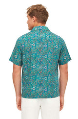 Hemd FLORAL ETHNO aus Bio-Pima-Baumwolle von Apu Kuntur