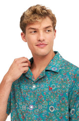 Hemd FLORAL ETHNO aus Bio-Pima-Baumwolle von Apu Kuntur