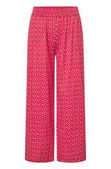 Hose PAPERFLOWER aus Bio-Pima-Baumwolle red von Apu Kuntur