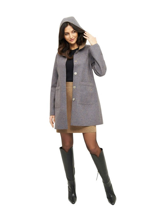 Alpaka Mantel COSTA aus Alpaka und Merino