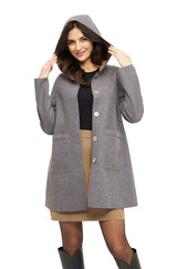 Alpaka Mantel COSTA aus Alpaka und Merino