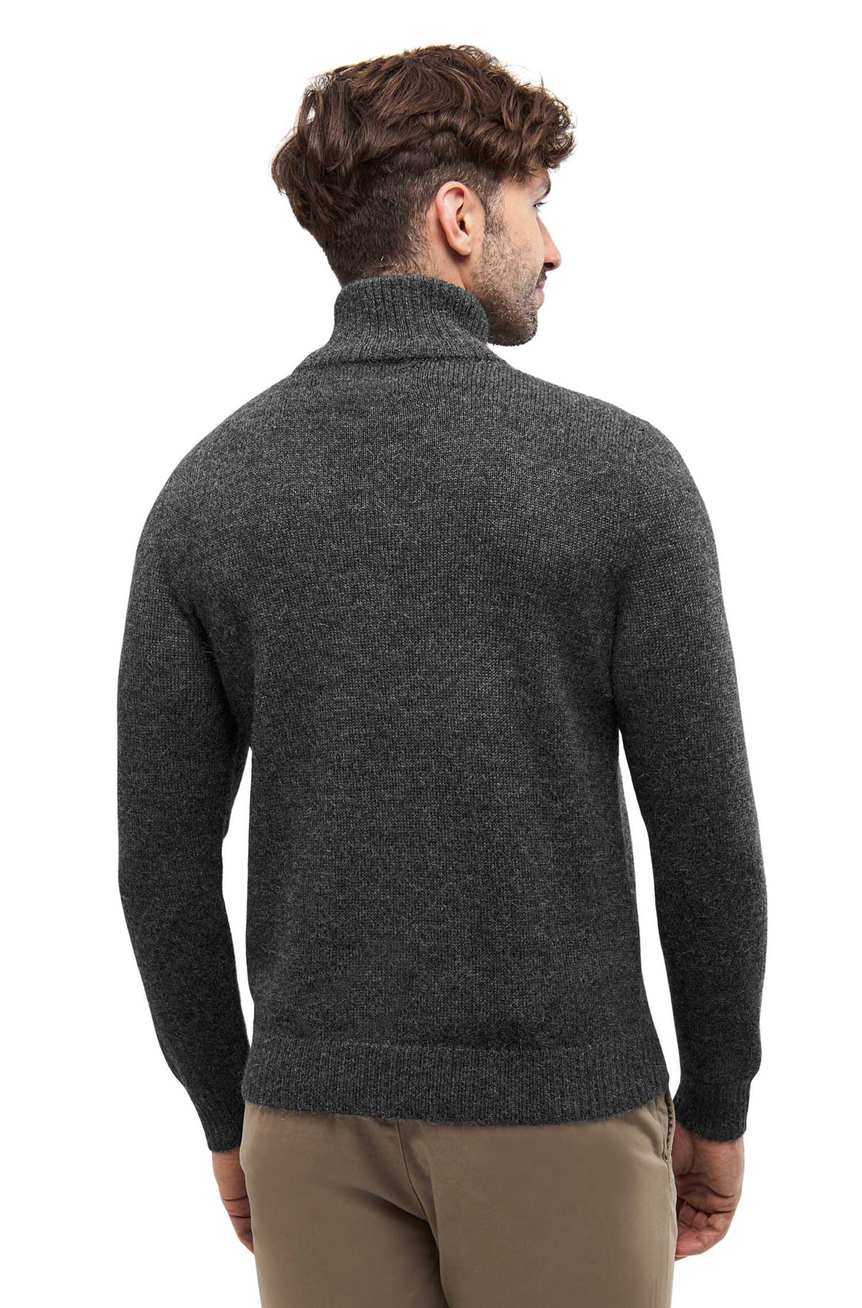 Strickjacke RONALDO XXXL aus 100% Baby Alpaka von Apu Kuntur