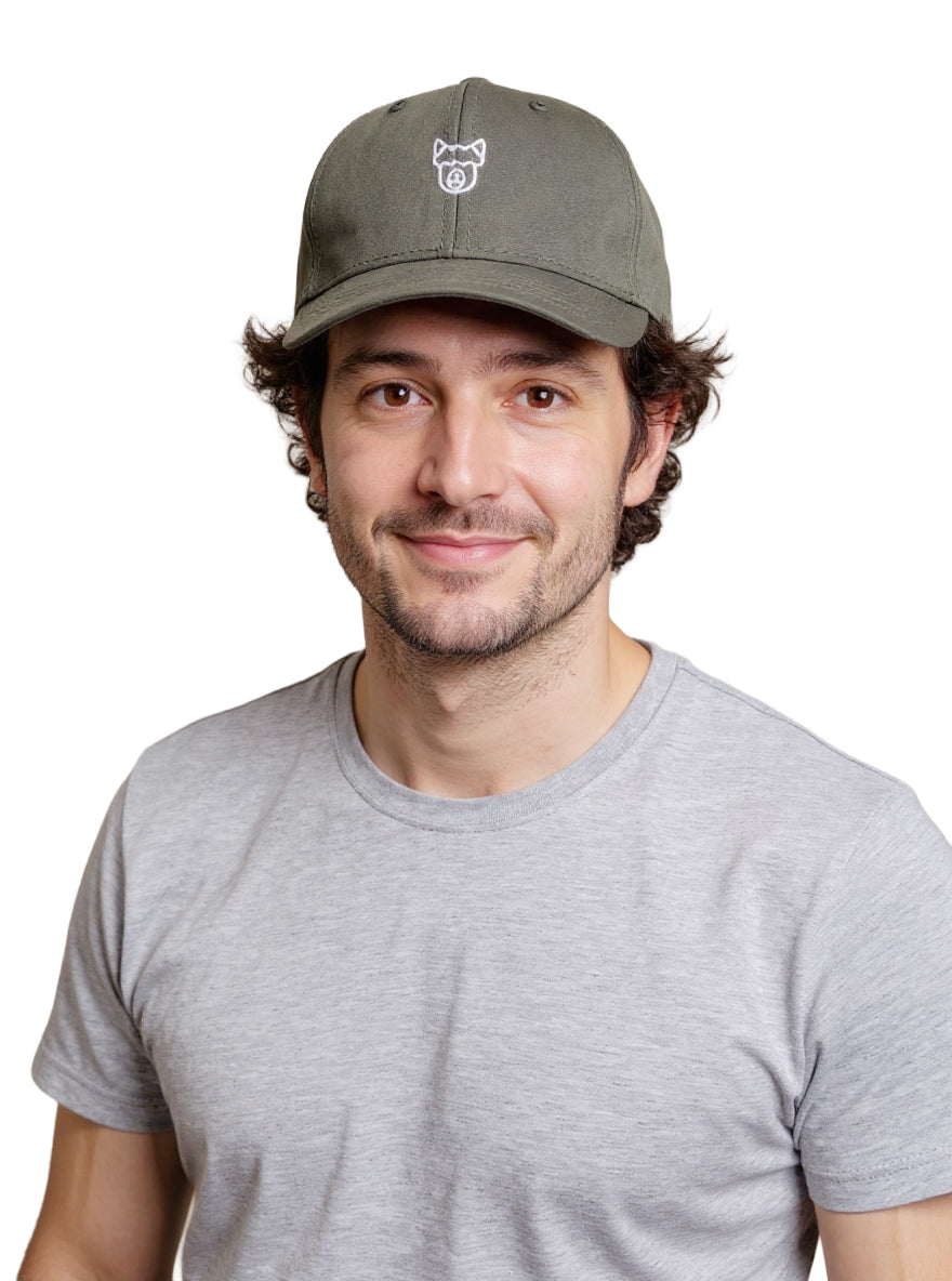 Cap aus 100% Bio-Baumwolle 🌿 mit gesticktem Alpaka-Logo von Alpaka Store Deutschland