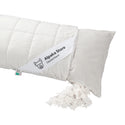 Alpaka Kopfkissen mit Schafwolle (kbT) 80x80 cm 100% Bio-Baumwolle von Alpaka Store Deutschland
