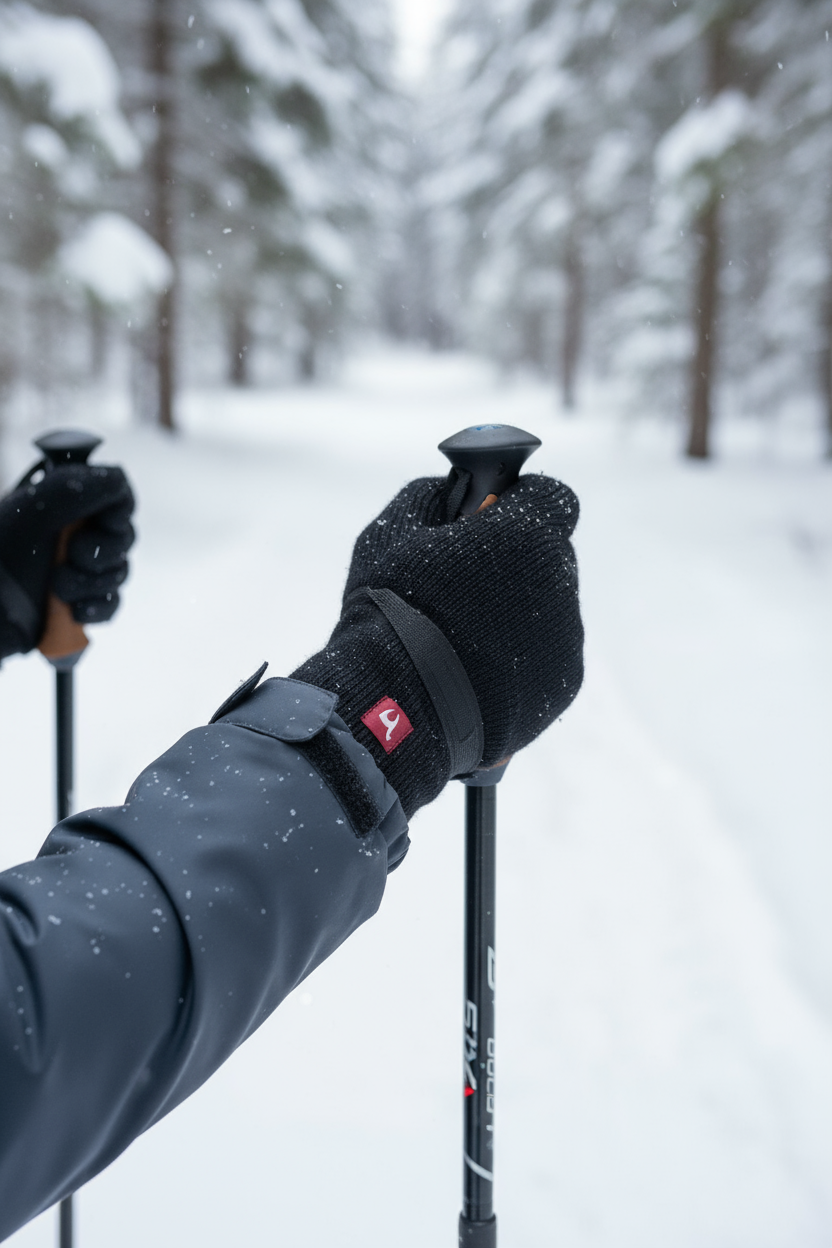 Fingerhandsker UNI i 100 % alpaka