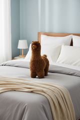 PELUCHE MORBIDO (50cm) in pelliccia di alpaca