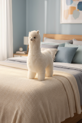 PELUCHE MORBIDO (50cm) in pelliccia di alpaca