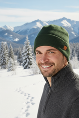 Cappello a maglia BARK in 100% alpaca