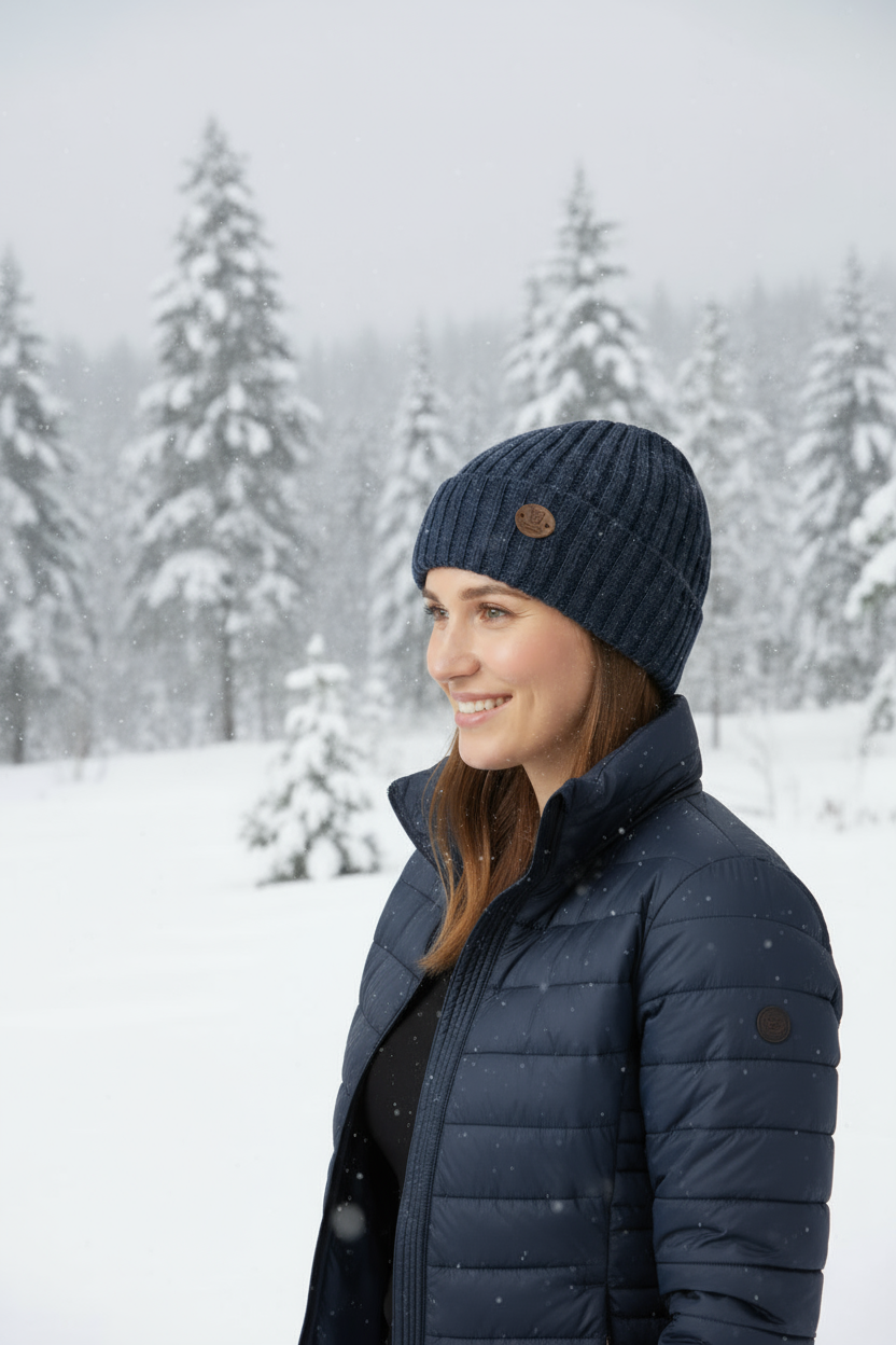 Gorro premium CHANNEL de 100% alpaca (edición limitada)