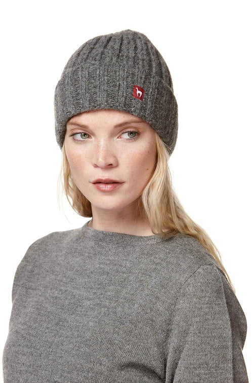 Mütze BIANCA mit 70% Alpaka und 23% Merino von Apu Kuntur