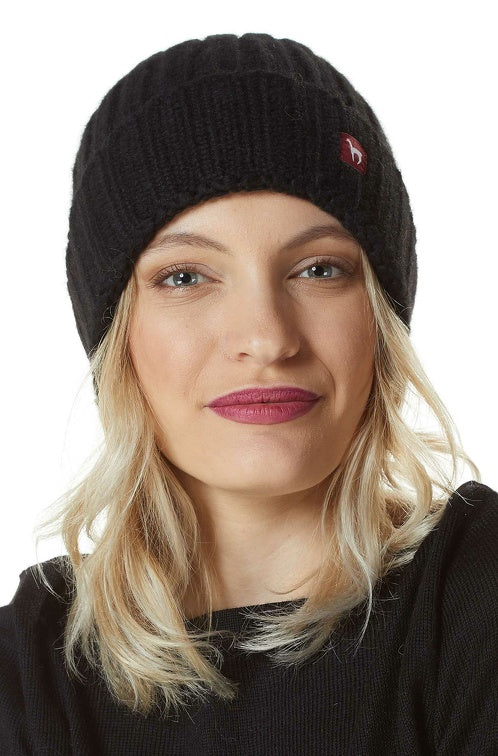 Mütze BIANCA mit 70% Alpaka und 23% Merino von Apu Kuntur