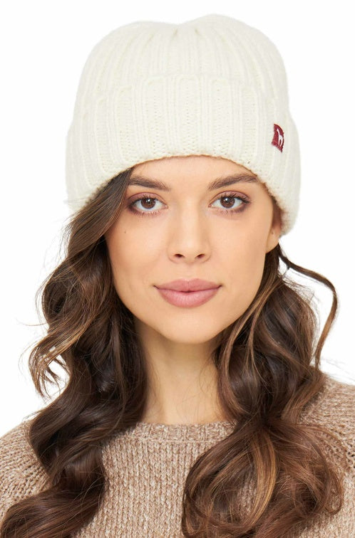 Mütze BIANCA mit 70% Alpaka und 23% Merino von Apu Kuntur