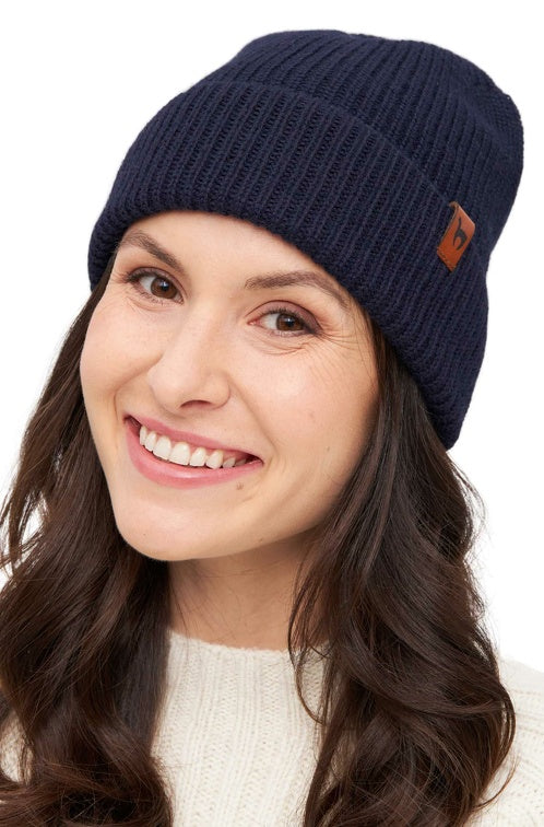 Mütze RIPP aus 100% Alpaka dark navy one-size von Apu Kuntur