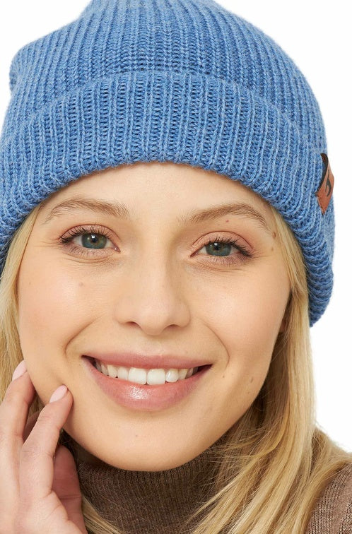 Mütze RIPP aus 100% Alpaka sky blue one-size von Apu Kuntur