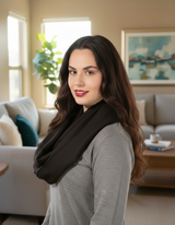 Scarf solid color made from 100% alpaca - available in 12 colors