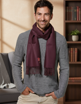 Scarf solid color made from 100% alpaca - available in 12 colors