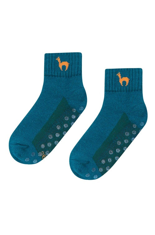 ABS Haus-Socken rutschfest - 52% Alpaka von Apu Kuntur