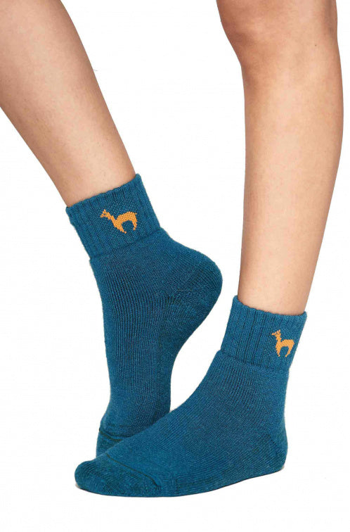 ABS Haus-Socken rutschfest - 52% Alpaka von Apu Kuntur