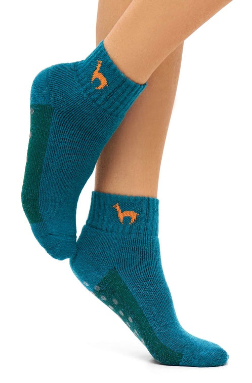 ABS Haus-Socken rutschfest - 52% Alpaka von Apu Kuntur