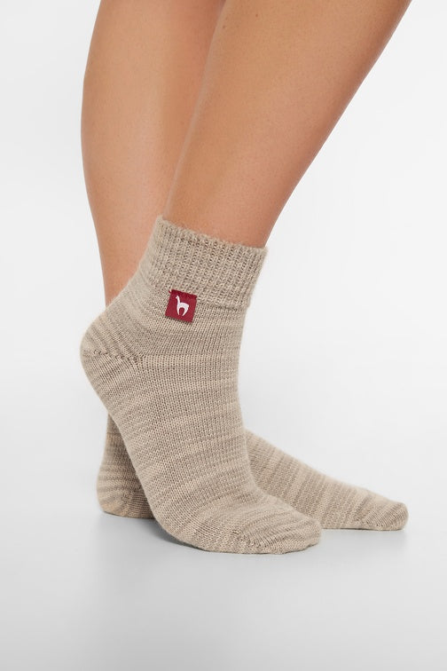 Socken FREIZEIT meliert - 52% Alpaka von Apu Kuntur