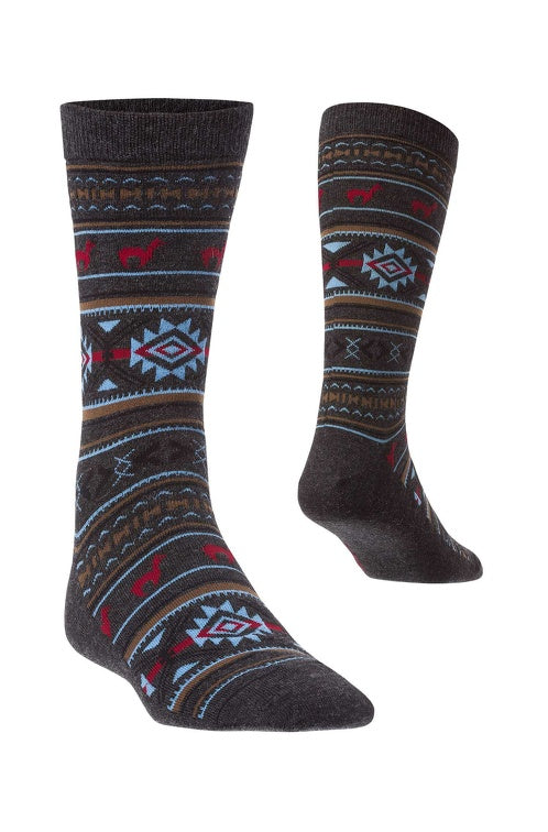 Socken JACQUARD - 70% Alpaka von Apu Kuntur
