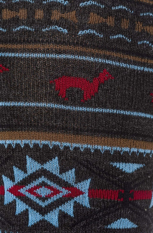 Socken JACQUARD - 70% Alpaka von Apu Kuntur