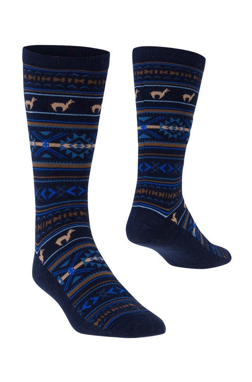 Socken JACQUARD - 70% Alpaka von Apu Kuntur