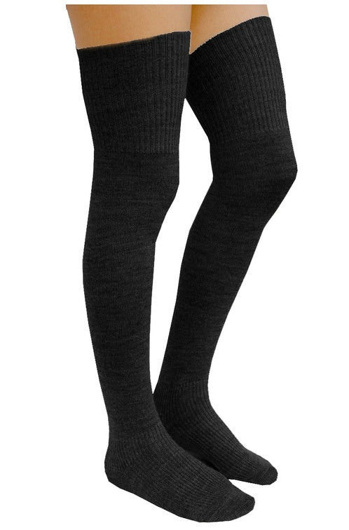 OVERKNEE Strümpfe Socken - 52% Alpaka von Apu Kuntur