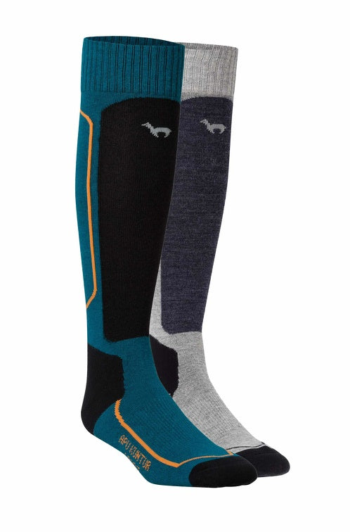 Premium SKI- & SPORTSOCKEN - 70% Alpaka von Apu Kuntur