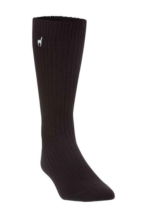 Socken PREMIUM - 70% Alpaka schwarz von Apu Kuntur