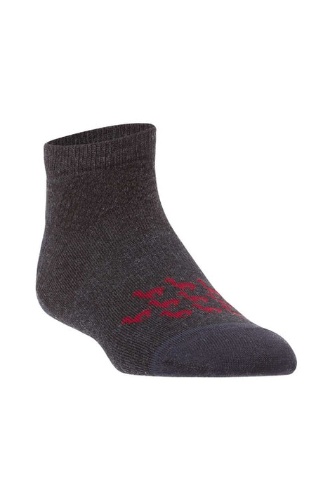 SNEAKER Socken mit MOTIV - 70% Alpaka anthrazit von Apu Kuntur