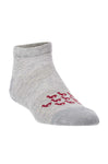 SNEAKER Socken mit MOTIV - 70% Alpaka silbergrau von Apu Kuntur