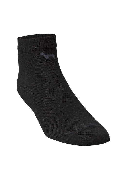 SNEAKER Socken UNI Premium - 70% Alpaka schwarz von Apu Kuntur