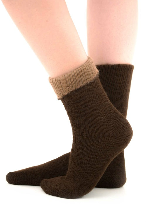 WENDE-SOCKEN extra dick - 98% Alpaka von Apu Kuntur