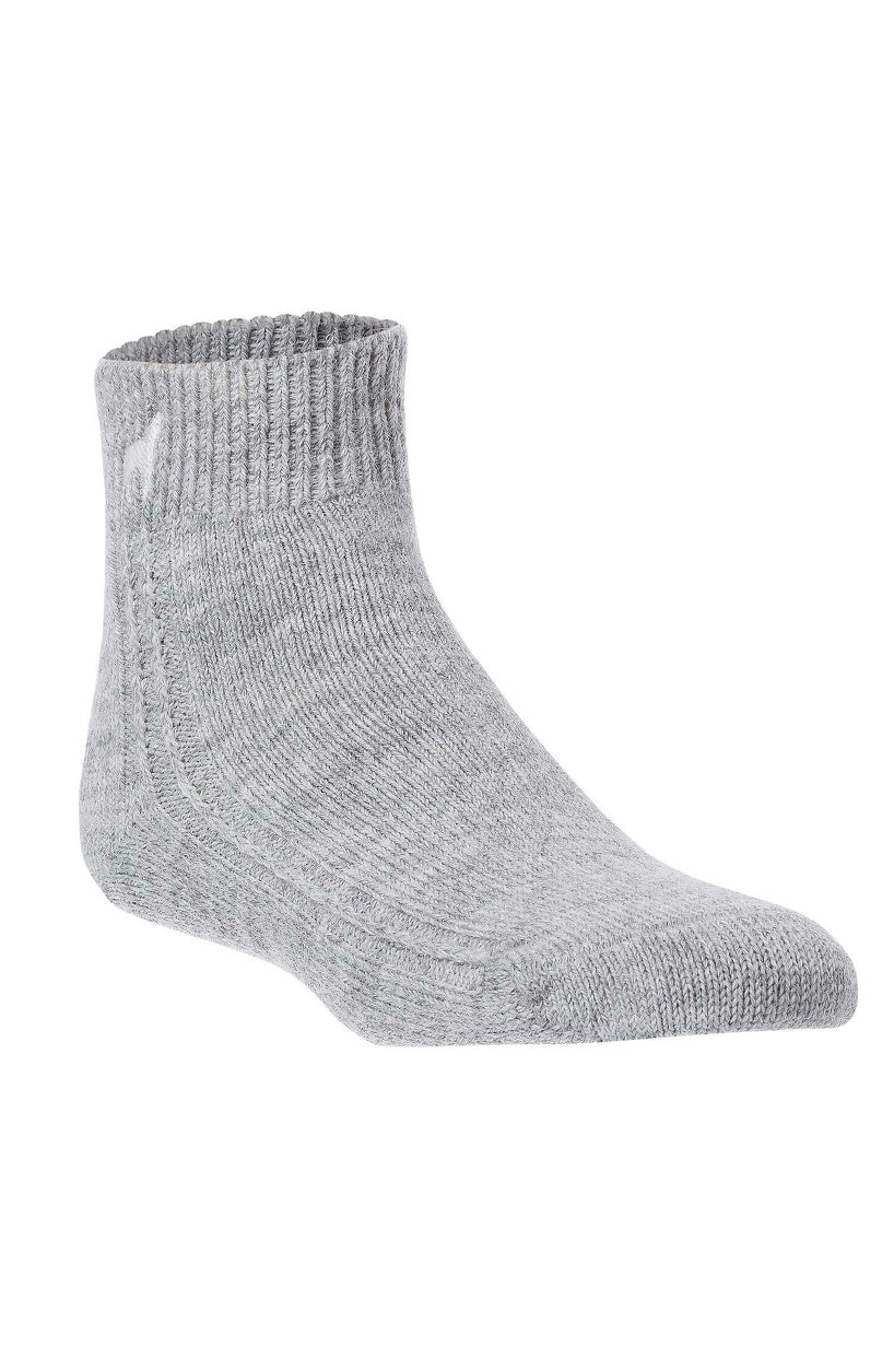 WOHLFÜHLSOCKEN mit Aloe Vera - 52% Alpaka grau von Apu Kuntur