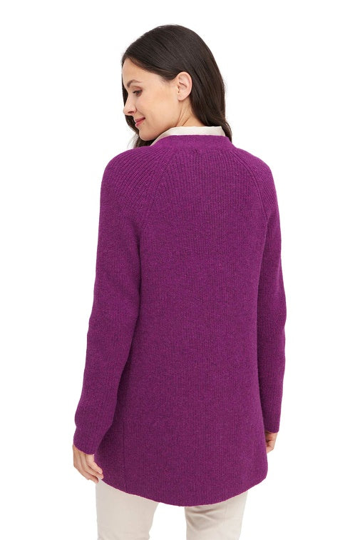 Strickjacke CARICE mit 56% Alpaka und Merino von Apu Kuntur