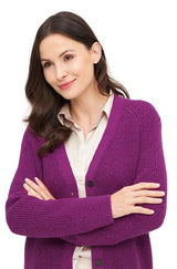 Strickjacke CARICE mit 56% Alpaka und Merino von Apu Kuntur
