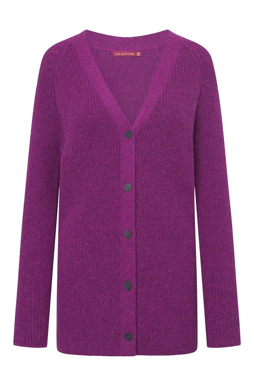 Strickjacke CARICE mit 56% Alpaka und Merino von Apu Kuntur