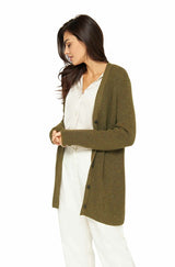 Strickjacke CARICE mit 56% Alpaka und Merino von Apu Kuntur