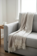 Dækkeserviet FISKEBEN i 100% alpaka