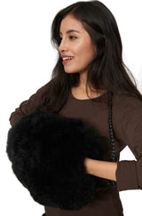 Alpaka Muff 100% Alpakafell