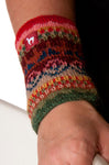 Pulswärmer LUNA - 100% Alpaka - bunt luna one-size von Apu Kuntur