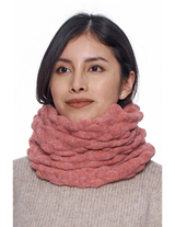 Ringschal HADIA mit 55% Alpaka und 26% Merino von Apu Kuntur