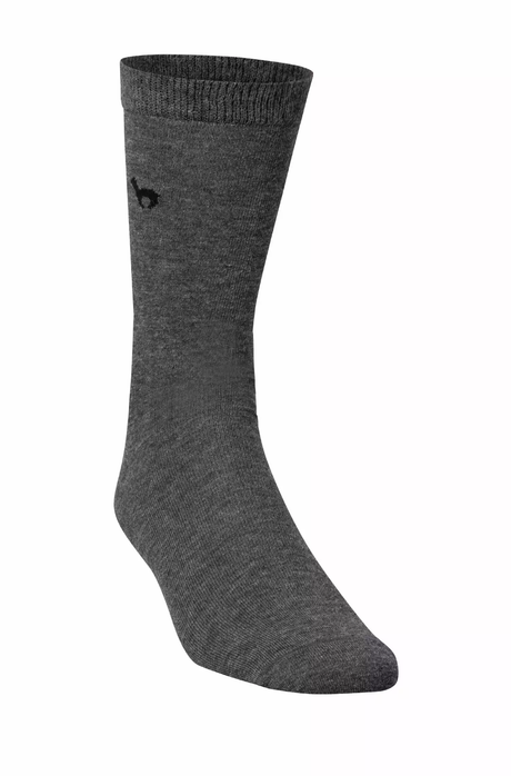 Alpaka Socken BUSINESS PREMIUM - 70% Alpaka grau von Apu Kuntur