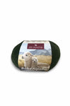 Alpaka Wolle REGULAR | 50g | 100% Alpaka | 36 Farben 65 tannengrün one-size von Apu Kuntur