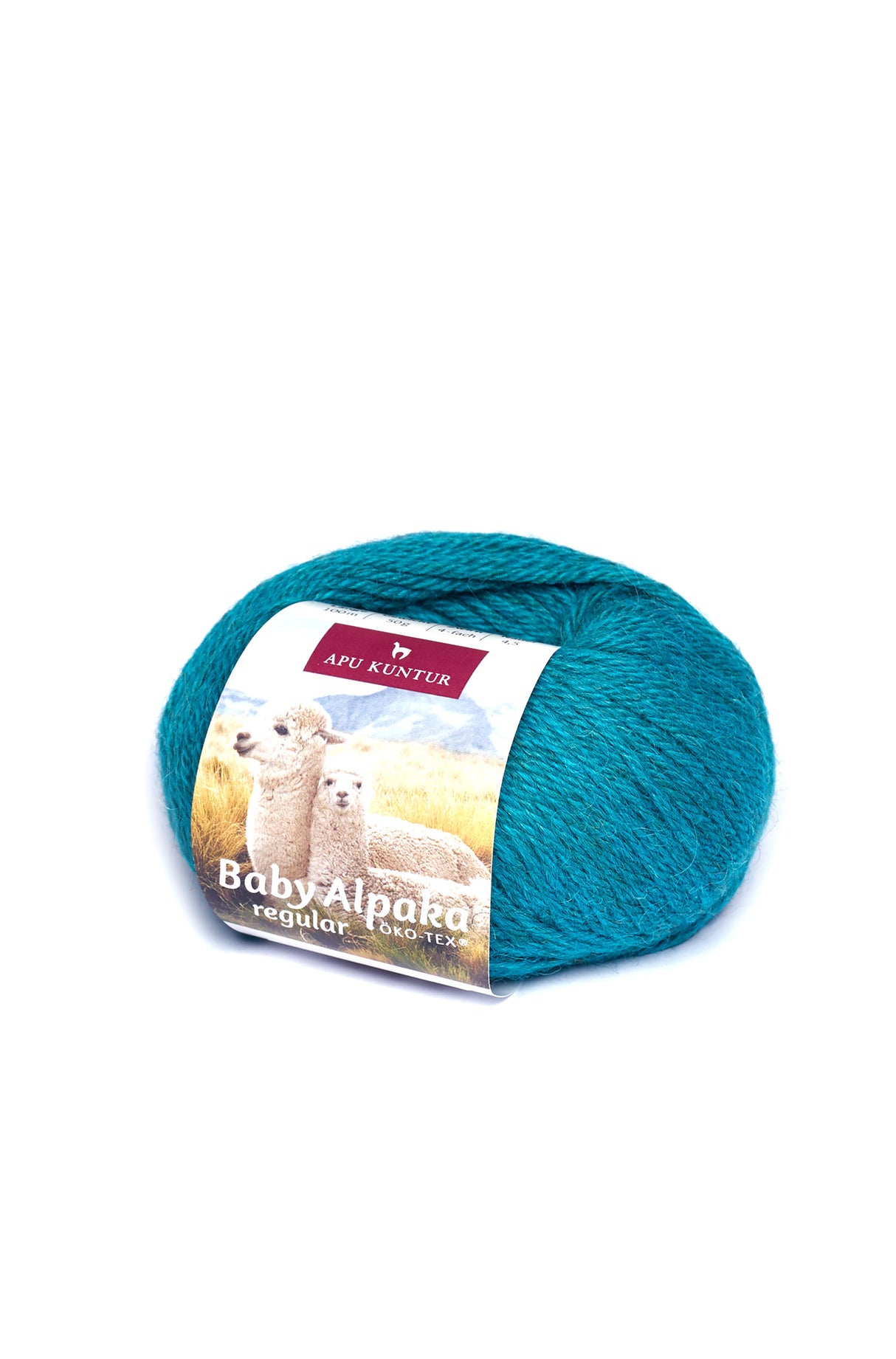 Alpaka Wolle REGULAR | 50g | 100% Alpaka | 36 Farben one-size von Apu Kuntur