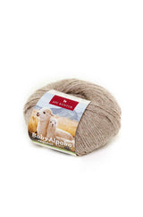 Alpaka Wolle REGULAR | 50g | 100% Alpaka | 36 Farben N-115 Sand Natur one-size von Apu Kuntur