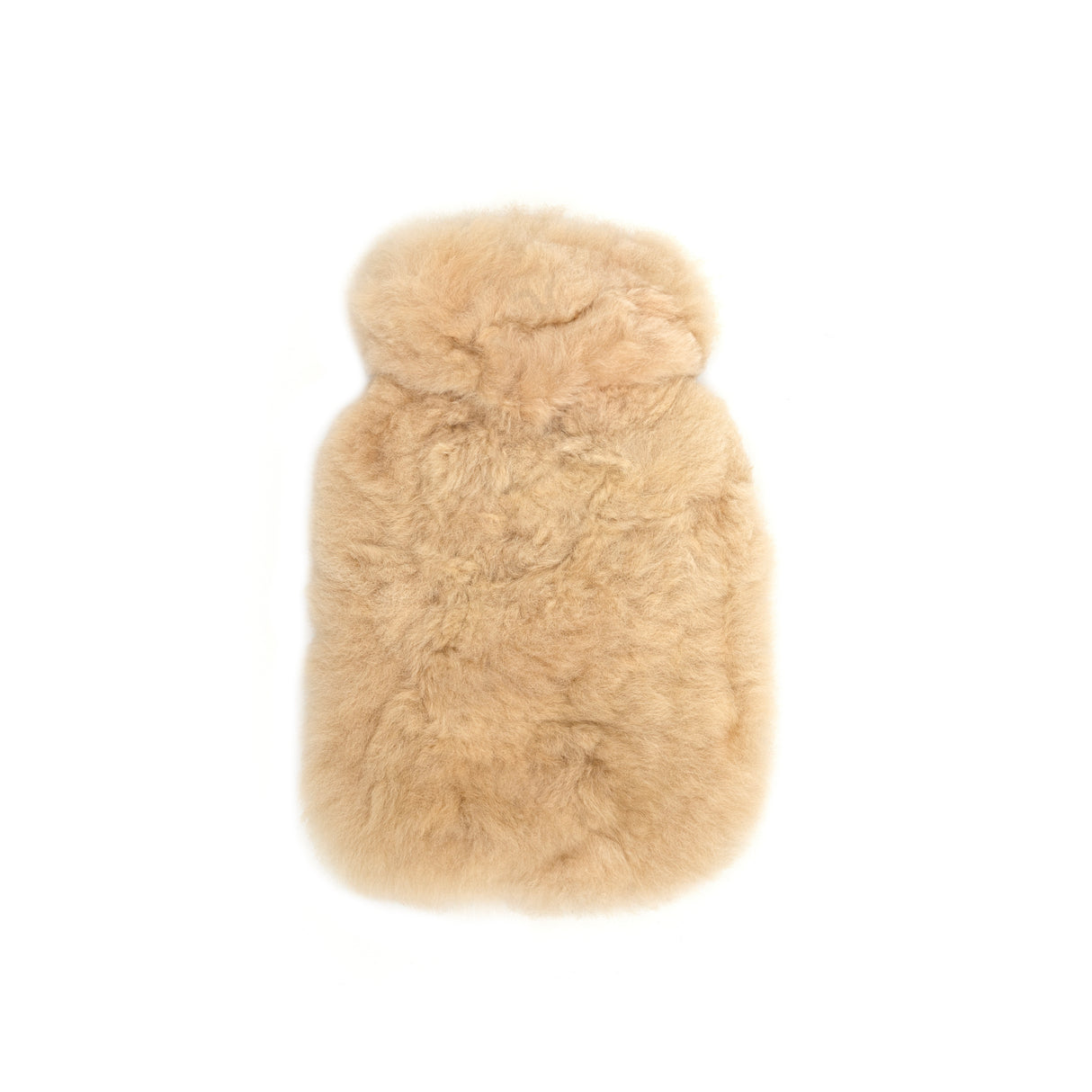 Alpaka Wärmflasche PREMIUM - beige - 100% Alpaka Fell von Millwa
