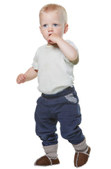 Alpaka Babyschuhe aus Schafwolle von Apu Kuntur