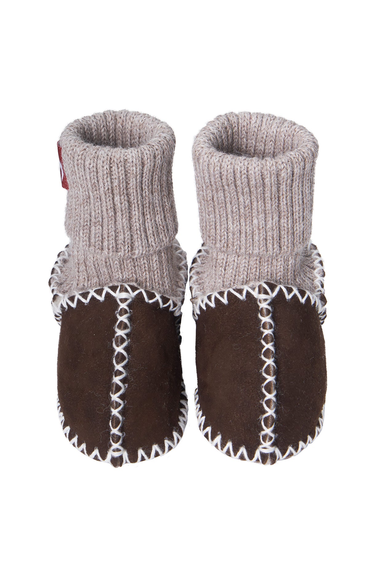 Alpaka Babyschuhe aus Schafwolle von Apu Kuntur